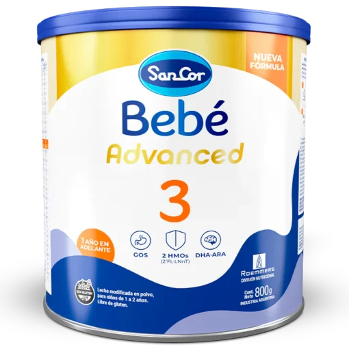 SANCOR BEBE 3 ADVANCED LATA X 800 G