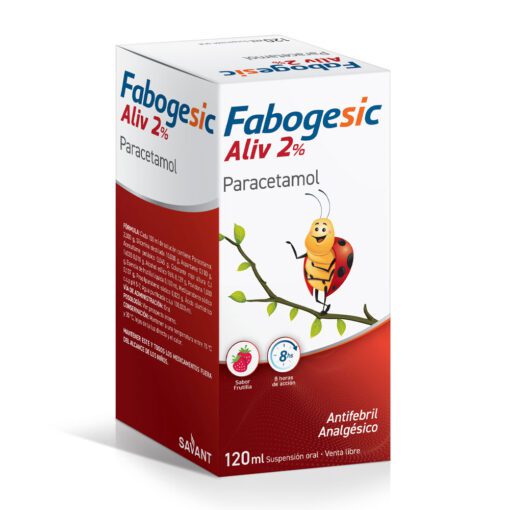 Fabogesic Aliv 2% Solución x 120 ml