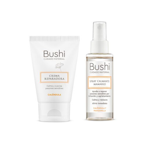Bushi Kit Lactancia Crema + Spray Calmante