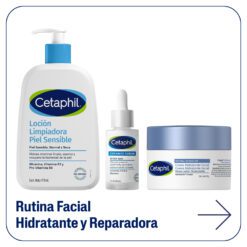 Cetaphil Rutina Facial Hidratante y Reparadora