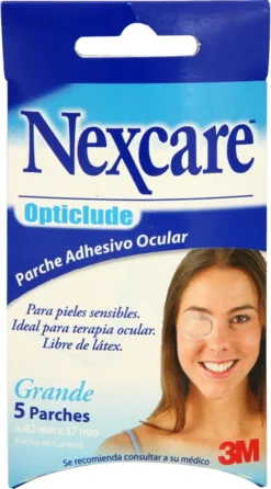 Parche adhesivo para terapia ocular 3 M x 5 unidades