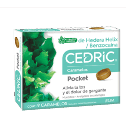 Cedric Pocket Caramelos x 9 unidades