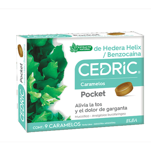 Cedric Pocket Caramelos x 9 unidades