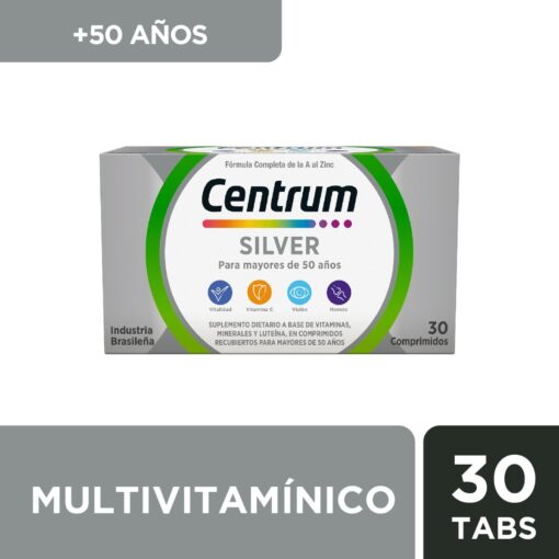 Centrum Suplemento Vitamínico Centrum Silver x 30 comprimidos