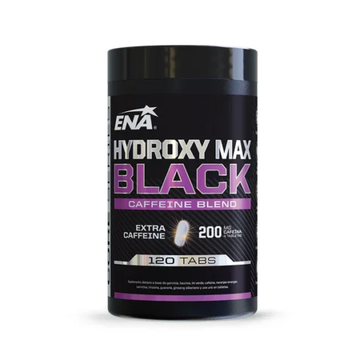 Ena Hydroxy Max Black Termogénico  x 120 Tabletas