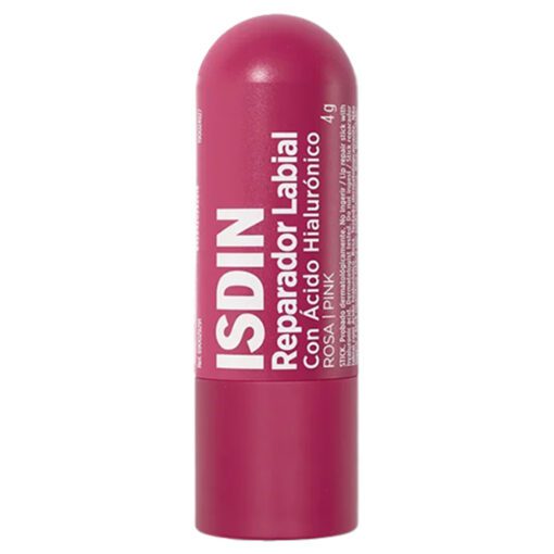 Isdin Reparador Labial Stick Con ácido Hialurónico ROSA Hidratante X 4 Gramos