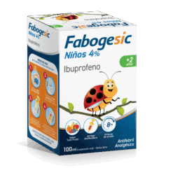 Fabogesic Niños 4% Suspensión Oral x 100