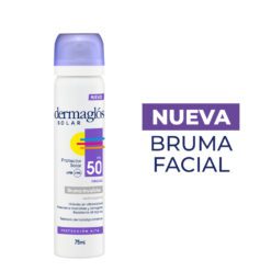 Dermaglós Protector Solar Facial Fps50 Bruma Spray Invisible Toque Seco X 75ml