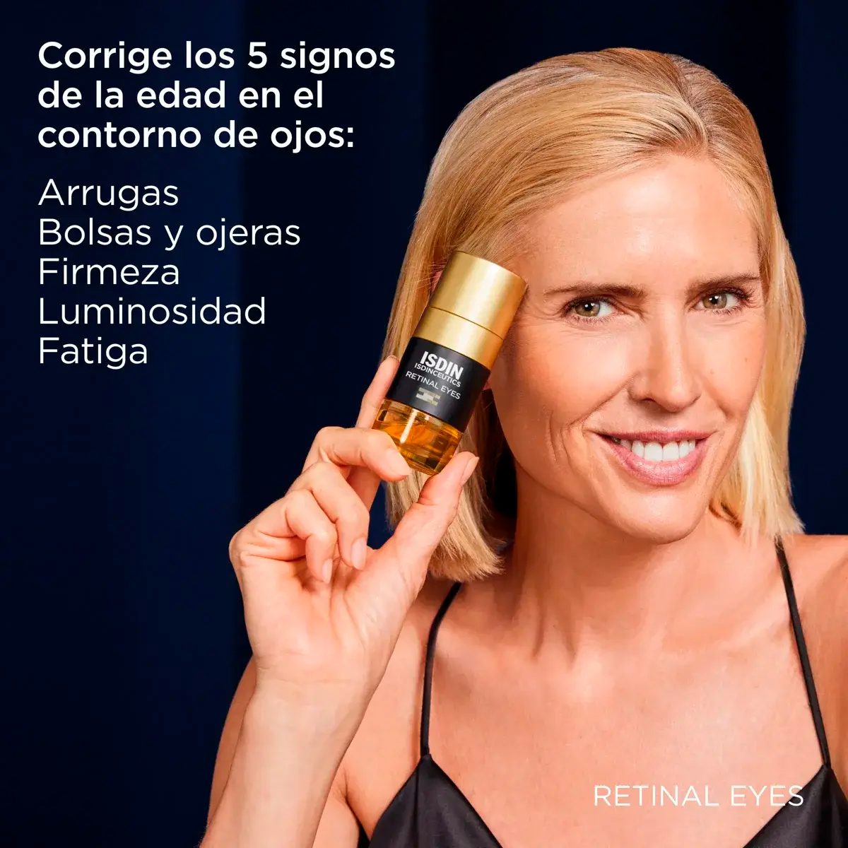 Isdinceutics Retinal Eyes Serum Contorno De Ojos Antiarrugas X 20ml - Imagen 4